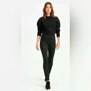 Everlane Black High Rise Jeans